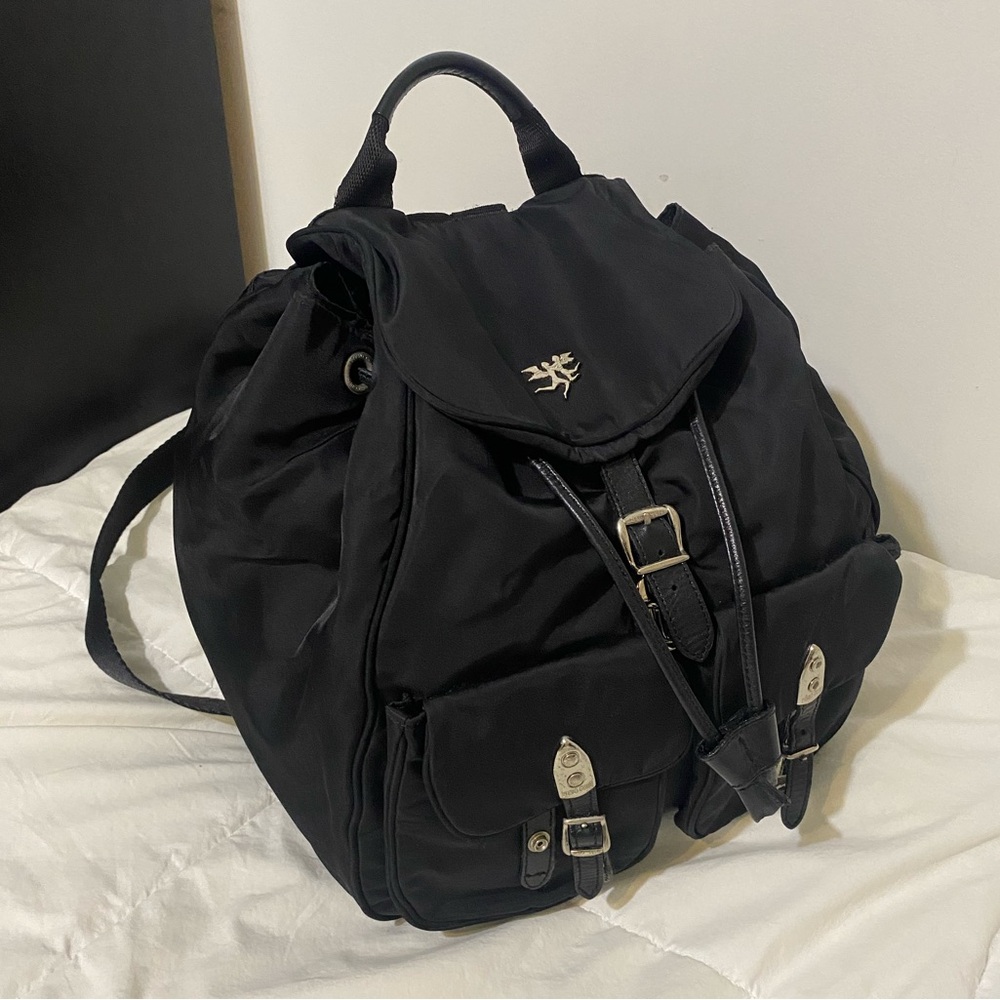 Rare Vintage Piero Guidi Nylon Medium/Large Backpack